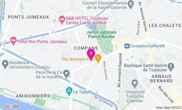 Localisation Garden Café