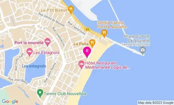 Localisation Restaurant  Le New Pole