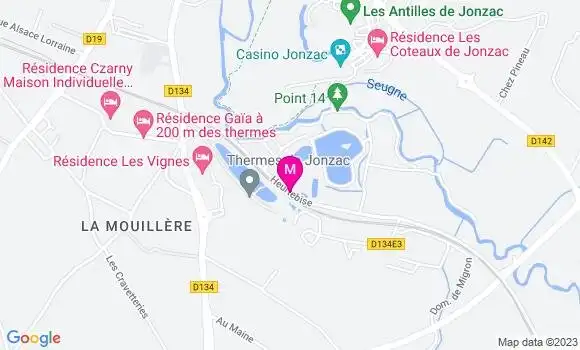 Localisation Restaurant  La Guinguette Charly