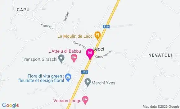 Localisation Restaurant  Terra Bella