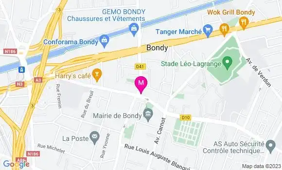 Localisation Restaurant  Le Chêne