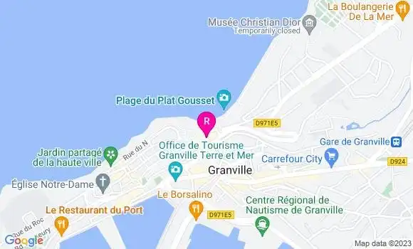 Localisation Restaurant  La Table de Louis
