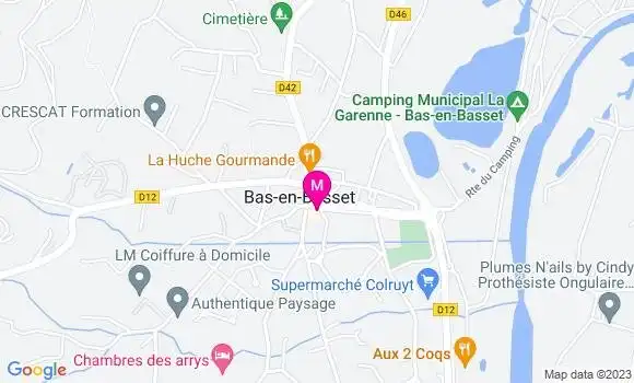 Localisation La Taverne du Voyageur