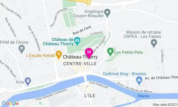 Localisation Restaurant Indien Le Panjab