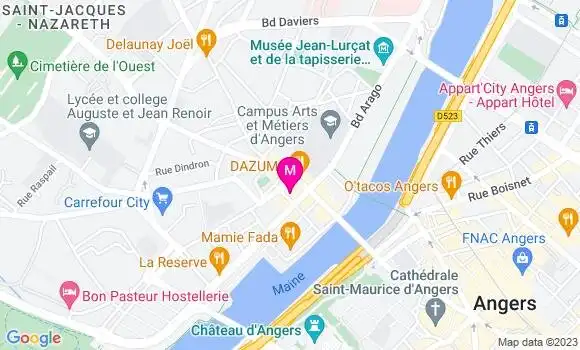 Localisation Restaurant  Au Restau Théâtre
