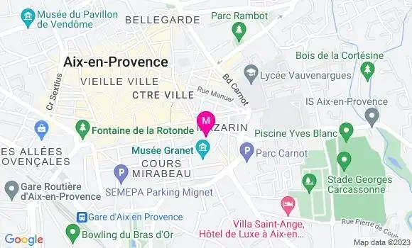 Localisation Restaurant  Les Voutes
