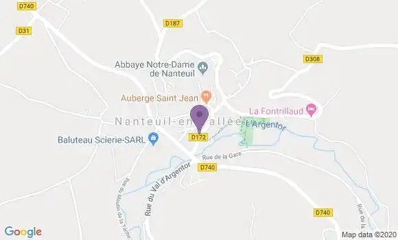 Localisation Auberge de L