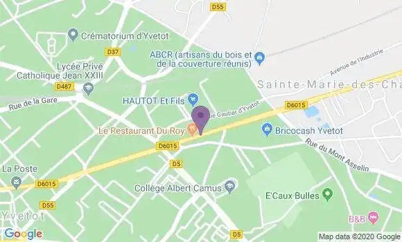 Localisation Le Restaurant du Roy