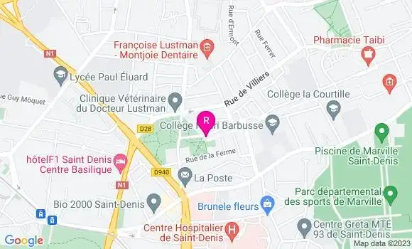 Localisation Restaurant  Duarte