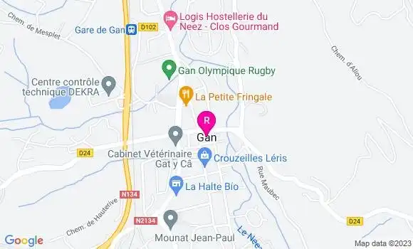 Localisation Bistrot de l