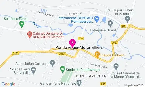 Localisation Restaurant  Le Pontfa