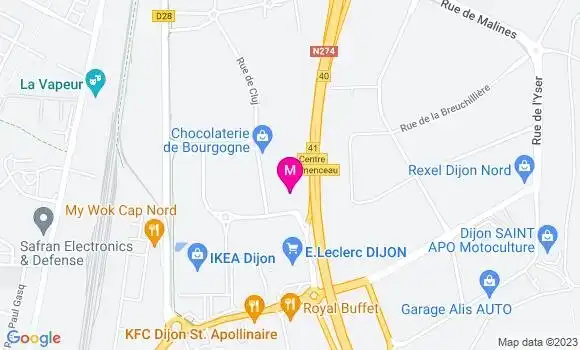 Localisation Restaurant  La Rotisserie
