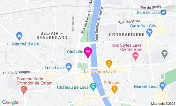 Localisation Restaurant  Le 7ème Art