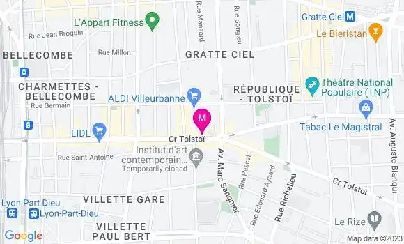 Localisation Restaurant Bar Le Venise