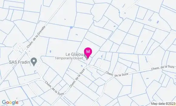Localisation Restaurant  Le Glajou