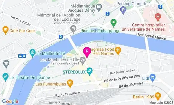 Localisation Restaurant  Le Progrès