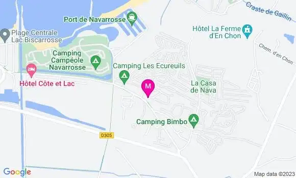 Localisation Restaurant  Le Parasol