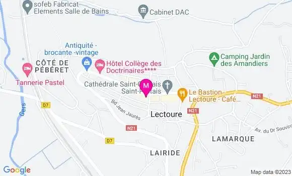 Localisation Restaurant  Cigale é Fourmi