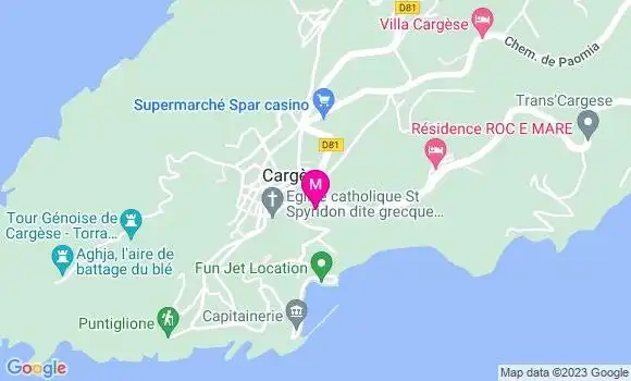 Localisation Restaurant  A Volta