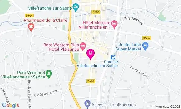 Localisation Bistrot Le Bistronome