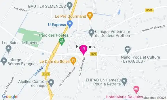Localisation Café du Commerce