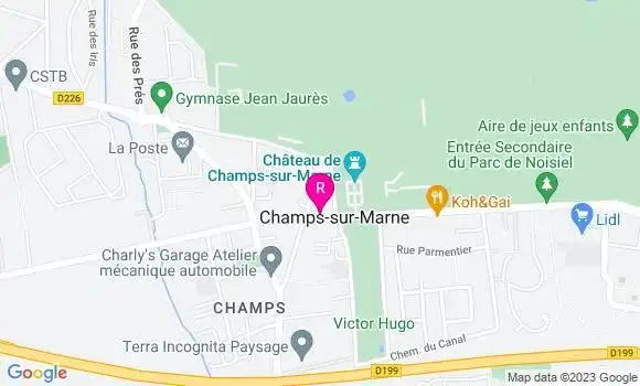 Localisation Restaurant Bar Café des Sports