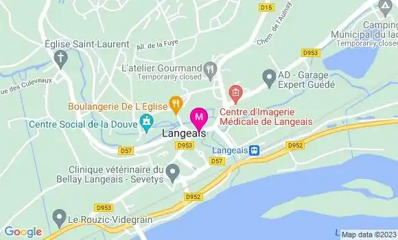 Localisation Restaurant  Au Coin des Halles
