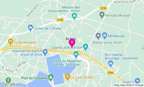 Localisation Restaurant  La Casa Breizh
