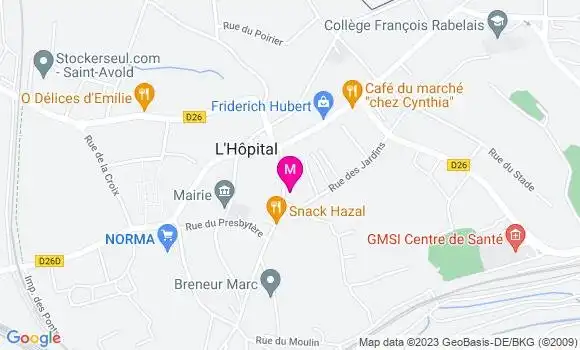 Localisation Restaurant  Le Royal