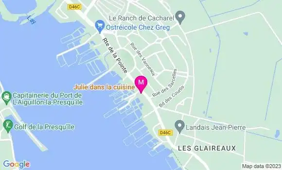 Localisation Restaurant  Julie dans la Cuisine