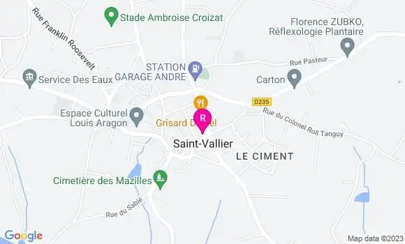 Localisation Restaurant  Pizz Azur