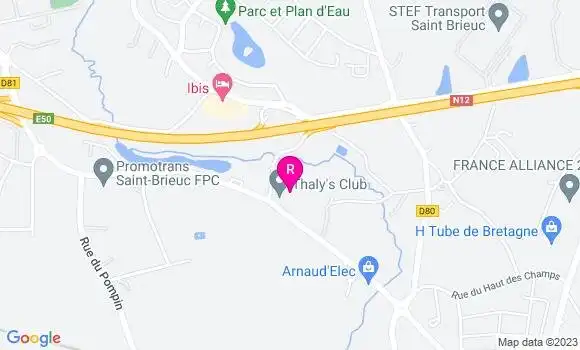 Localisation Restaurant  L