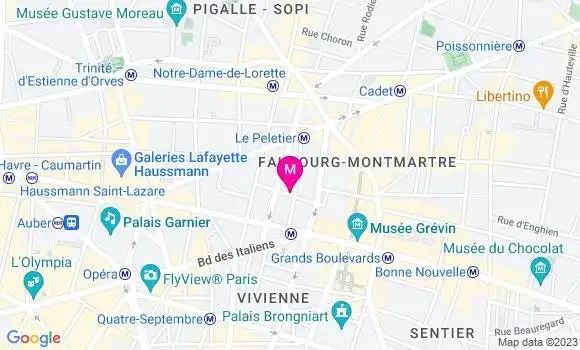 Localisation Restaurant  Le Rossini