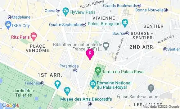 Localisation Bistrot Richelieu