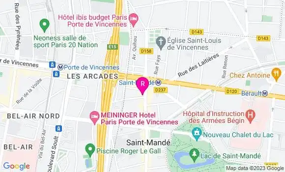 Localisation Restaurant Asiatique Gourmet d