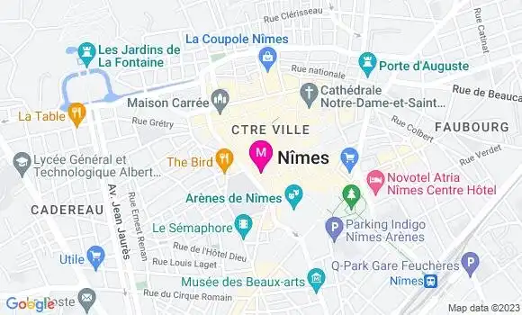 Localisation Restaurant  Emile et Simone