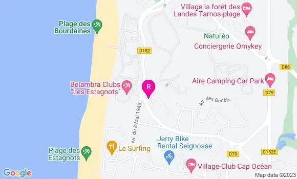 Localisation Restaurant  La Vie en Rose