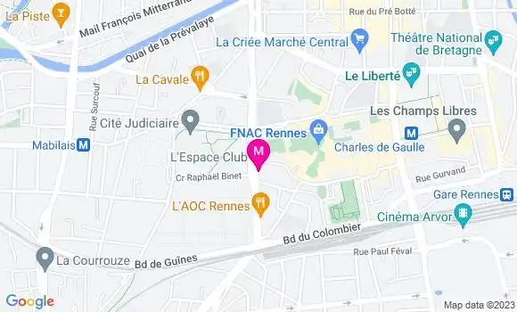 Localisation Restaurant  Le Comptoir de l