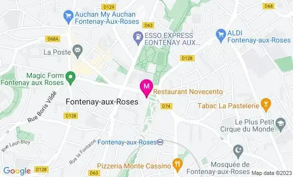 Localisation Restaurant Italien Novecento