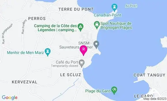 Localisation Restaurant  Au P