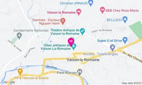 Localisation Restaurant Auguet