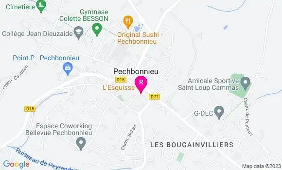 Localisation Restaurant Bar L