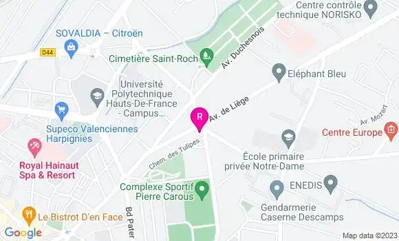 Localisation Restaurant  Le Musigny