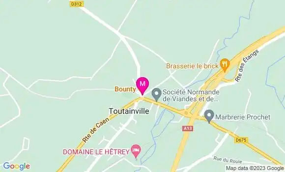Localisation Restaurant  Bounty