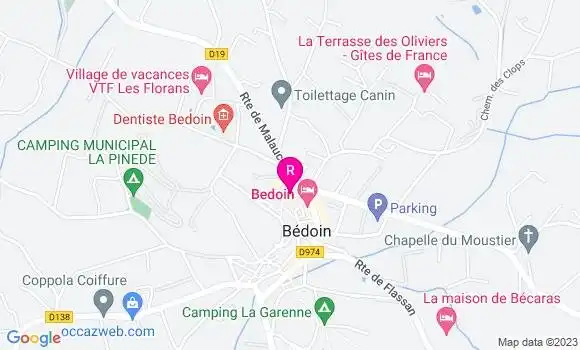 Localisation Restaurant  Le Bocal à Saveurs
