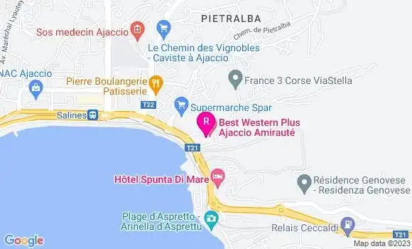 Localisation Restaurant Grill Courtepaille
