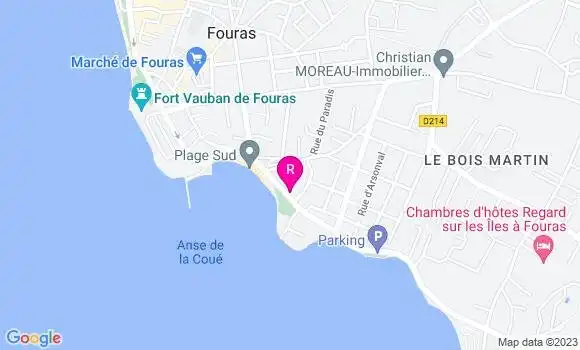 Localisation Restaurant  L