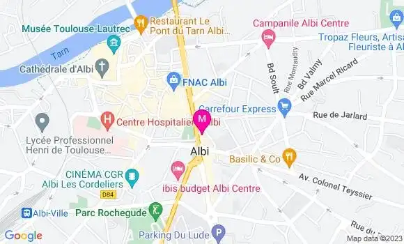 Localisation Le Bistrot Regent