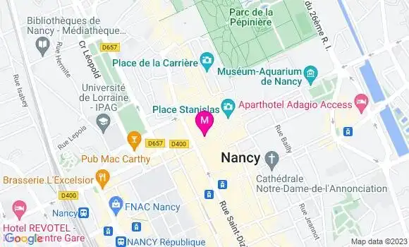 Localisation Restaurant  La Puce à l