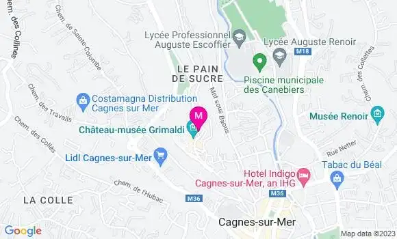 Localisation Pizzeria Le Jimmy